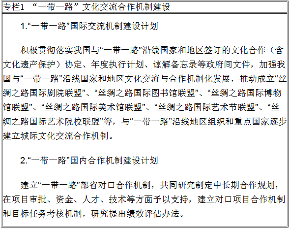 &ldquo;一帶一路&rdquo;文化交流合作機制建設(shè)